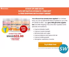 Native Path Hydrate Stick Packs