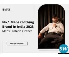 No.1 Mens Clothing Brand In India 2025