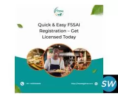 Quick & Easy FSSAI Registration Online