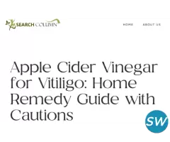 Apple Cider Vinegar for Vitiligo - 1
