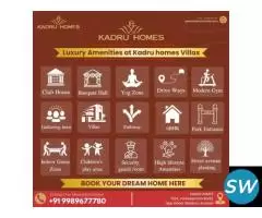 3BHK Villas at Kadru Homes Kurnool