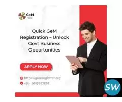 Easy GeM Registration – Get Approved Fast
