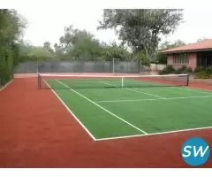Private Tennis Court Construction Services - 1