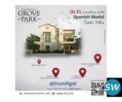 Grovepark | Triplex Villas for Sale in Dundigal