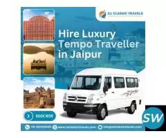 Book Tempo Traveller in Jaipur