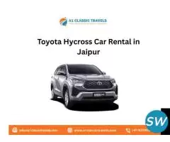 Toyota Hycross Car Rental in Jaipur