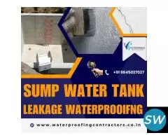 Underground Water Tank Leakage Waterproofing - 1