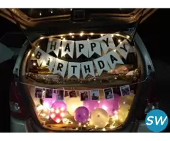 Birthday Car Boot Decoration Chandigarh - Woofern - 1