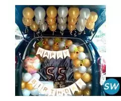 Birthday Car Boot Decoration Chandigarh - Woofern - 2
