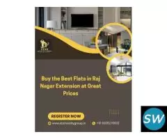 Buy the Best Flats in Raj Nagar Extension