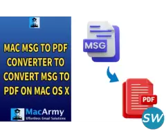 MacArmy Mac MSG to PDF Converter