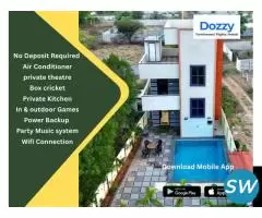 Farmhouses in Hyderabad with Pools