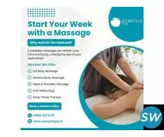 Start Your Week with a Massage