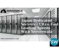 Japan Dedicated Servers Ultra Fast loading Speeds - 1