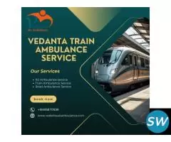 Vedanta Train Ambulance Services in Bhopal
