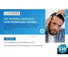 Get Natural Hair Back – Hair Transplant Mumbai