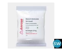 Starch Granules DC Buy Now Amrose Lifescience LLP