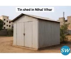 Tin shed in Nihal Vihar