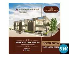 3BHK Luxurious Premium Villas in Kurnool
