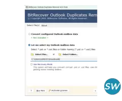 BitRecover Outlook Duplicate Remover
