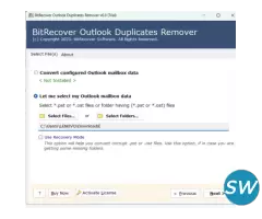 BitRecover Outlook Duplicate Remover