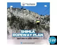 Shimla Ropeway Plan – Easy Ride to Jakhu Temple