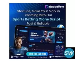 Turnkey Sports Betting Clone Script @ Low Cost