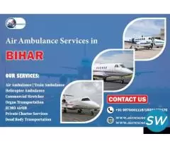 Emergency Air Ambulance Services in Bihar. - 1