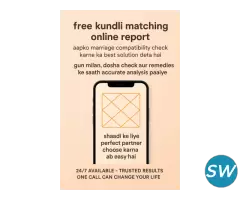 Free kundli matching online report - 1