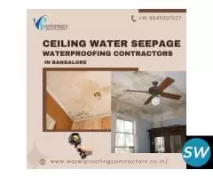 Ceiling water Seepage Waterproofing Contractor - 1