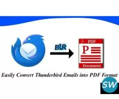Thunderbird Files to PDF: BLR MBOX Converter