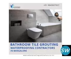 Bathroom Tile Grouting Waterproofing Contractors