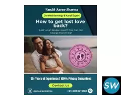 Consult Top Astrologer Chandigarh - Get Love Back - 1