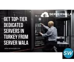 Get dedicated servers in Turkey by Server Wala - 1