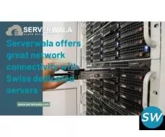 Get great network with Swiss dedicated servers