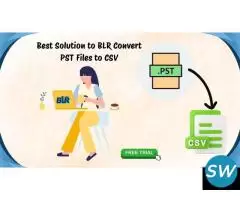 Convert PST to CSV with BLR PST Converter