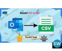 Convert PST to CSV with BLR PST Converter