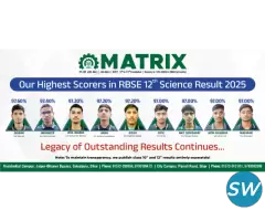 RBSE 12th Result 2025 Matrix 12th Result - 1