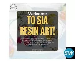 Customized Resin Artwork & Home Décor - 1