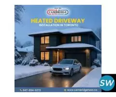Heated Driveway Installation in Toronto