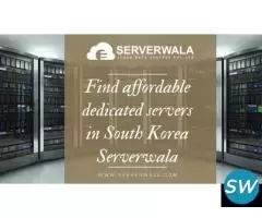 Find affordable dedicated servers in South Korea