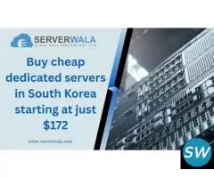 Buy cheap dedicated servers in South Korea