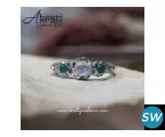 Buy Green Onyx jewelry at Akrati Jewels