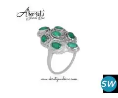 Buy Green Onyx jewelry at Akrati Jewels