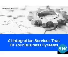 AI Integration Services That Fit Your Business