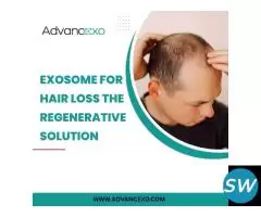 Exosome for Hair Loss​: The Regenerative Solution