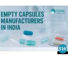 Top empty capsules manufacturers in India - 1