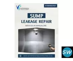 Sump Leakage Repair Services in Bangalore - 1