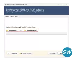 BitRecover Automated EML to PDF Converter Tool - 2