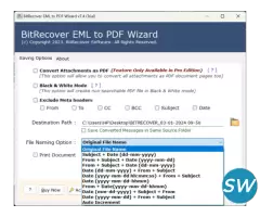 BitRecover Automated EML to PDF Converter Tool - 3